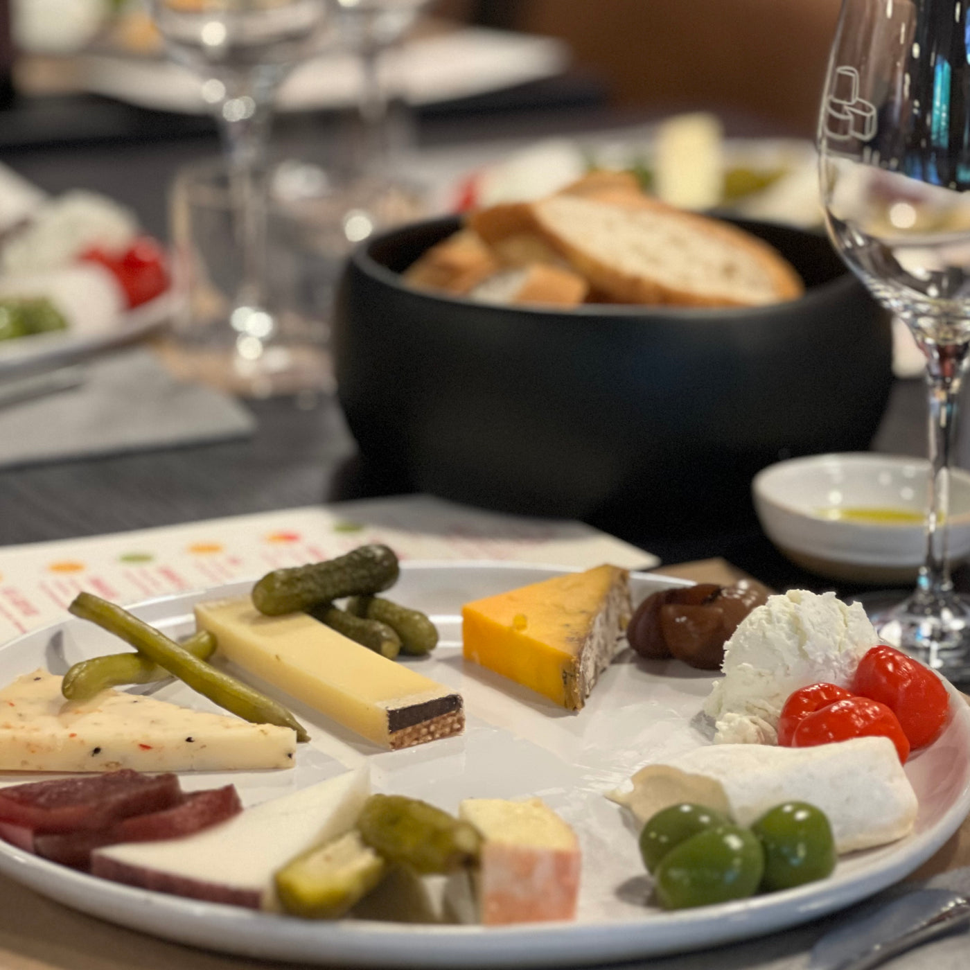 image of cheese plate during event