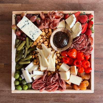 Small Cheese & Charcuterie Board Holiday Charcuterie Tray