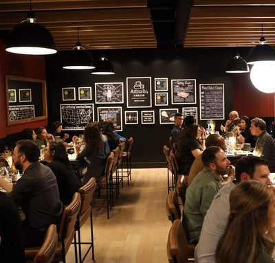 interior shot of Antonelli's cheese tasting room at south lamar